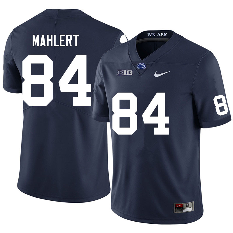 Men #84 Jan Mahlert Penn State Nittany Lions College Football Jerseys Sale-Navy